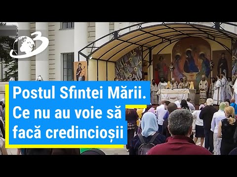 Video: Mese pe zi pentru Postul Adormirii Maicii Domnului 2020 și meniuri pentru săptămână