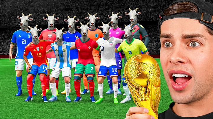 Adding 1 GOAT Until I Win the World Cup