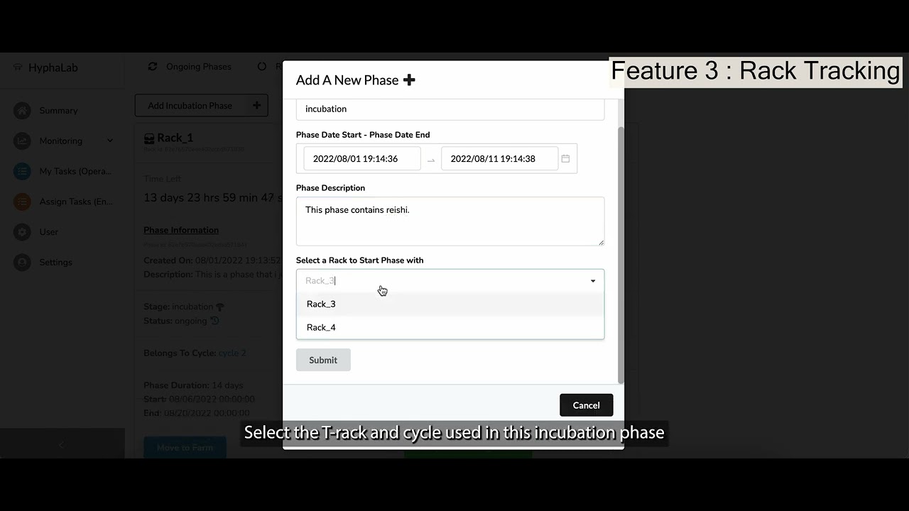 Tracker app demo - YouTube