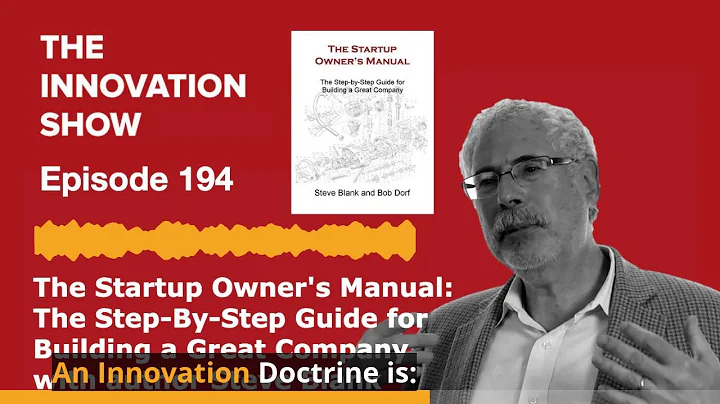 Steve Blank on Innovation, Ambidextrous Organizations and why Innovation fails.