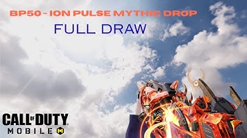 ⚡ Mythic BP50 – Ion Eruption | Mythic Drop Opening in COD Mobile ⚡