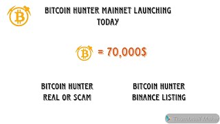 🎉Grand News🎉 Bitcoin Hunter App Mainnet Lunching Today || Bitcoin Hunter app Withdraw screenshot 2