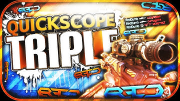 BO3 QUICKSCOPE TRIPLE!