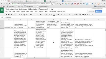 Sorting Google Form Data
