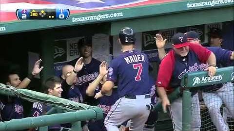 2012/07/06 Mauer scores on error