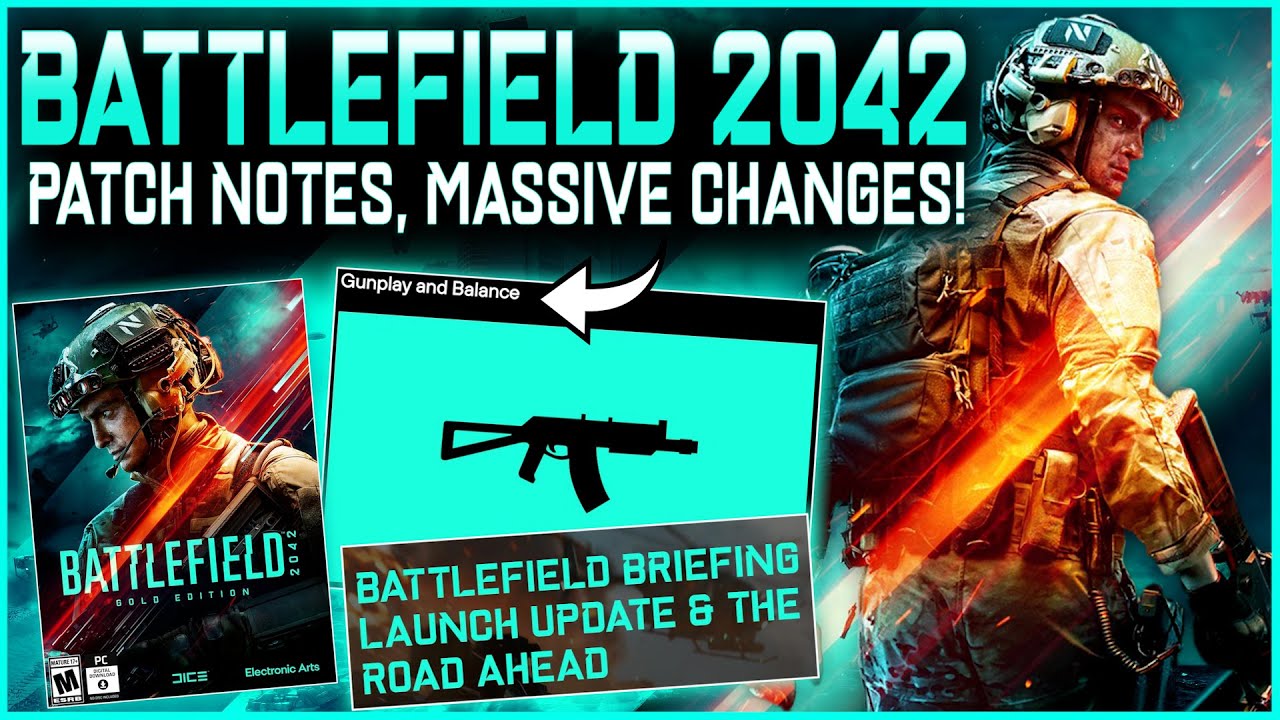 Battlefield 2042 News - Patch Notes, Weapon Changes, Vehicle Nerfs, Bug Fixes and More!