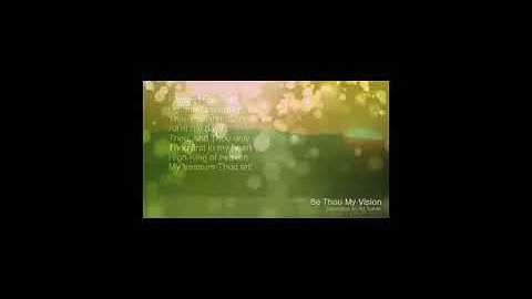 Jordan Grigg-Be Thou My Vision (arr for string orchestra)