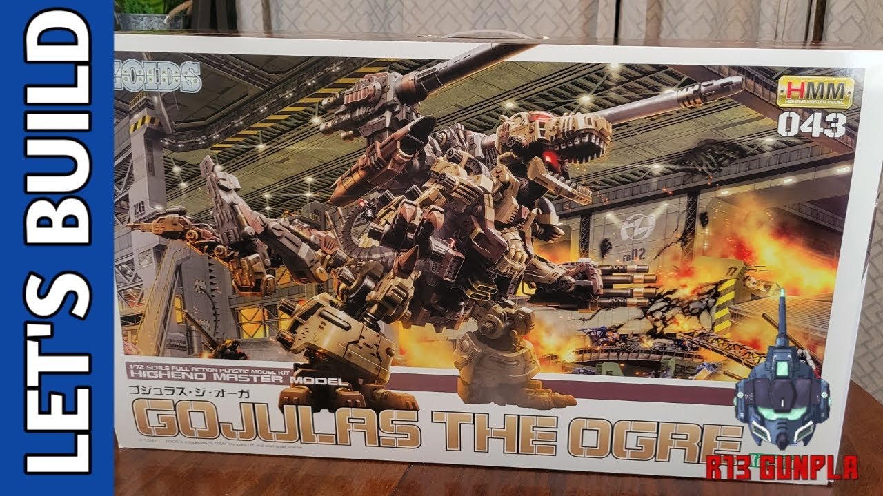 Let's Build| KOTOBUKIYA| ZOIDS| GOJULAS THE OGRE PART 5.2 LEGS