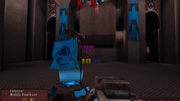 Quake 3: Team Arena (Gameplay) (One Flag CTF Map07: The Capture Chamber)