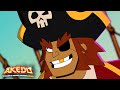 GIANT Warrior PIRATE Quest! ⚔️ | AKEDO | Cartoons for Kids | Moose Mania