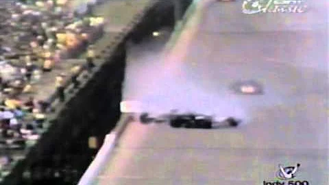 Rick Muther/David Hobbs crash, Indianapolis 500 1971