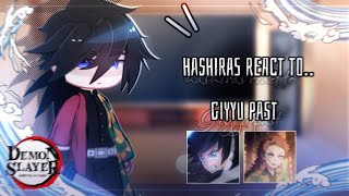 / Hashiras react to Tomioka Giyuu's Past / Tanjiro/🇬🇧🇷🇺/Demon slayer/Kny/Kimetsu no yaiba/Gacha club