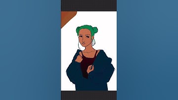 random color art! #procreate #digitalart #digitalartist #digitalillustration #artvideo #ocart #art