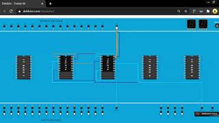 SIPO|| Serial in Parallel Out Shift Register in Deldsim|| Design in 3 mins