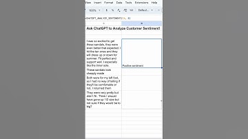 ChatGPT for sentiment analysis!