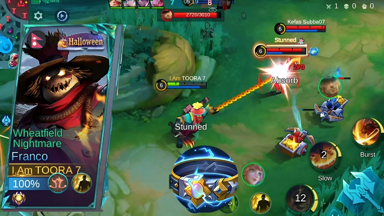 WTF FRANCO DAMAGE and Tricks troll hook 😂🪝|| FRANCO GAMEPLAY 🤣