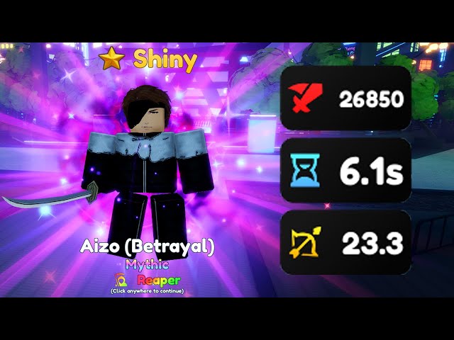 HOW TO EVOLVE AIZEN/AIZO (BETRAYAL) TO AIZEN/AIZO (FINAL) AND SHOWCASE! ANIME  ADVENTURES! UPD 7.6! 