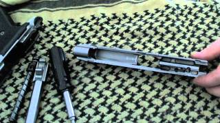 Пистолет. Как поменять экстрактор у SigSauer P226 X-FIve Allround. How to install extractor.