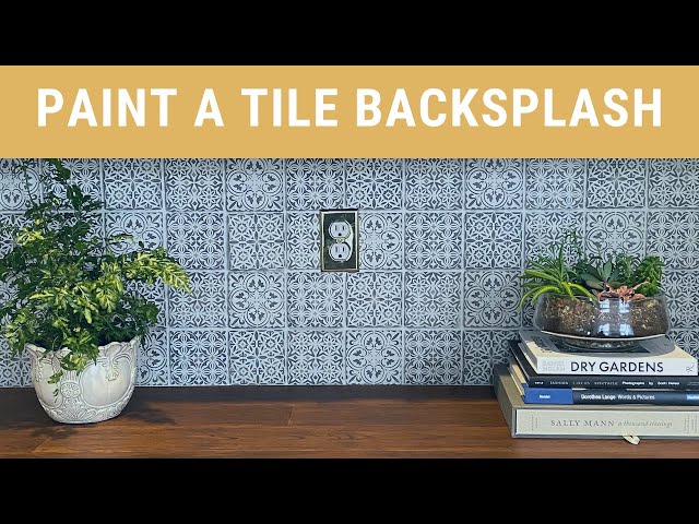 Kitchen Backsplash Painting Stencils - Easy DIY Decor Ideas for Sale