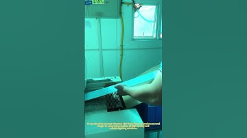 What is the production process of tunnel LED Linear Fixture？ #comled #ledbattenlight #ledlights