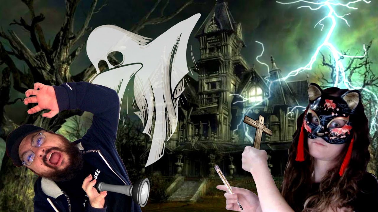 Kiara y Rangu Cazan Fantasmas Por Halloween