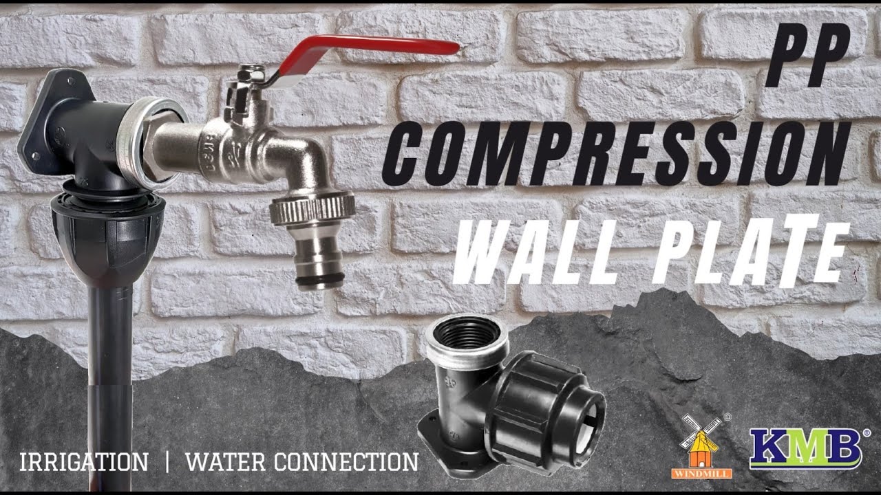 Connection of Wall Plate Elbow HDPE Polypipe Fittings Overview 