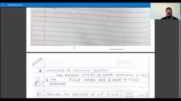 2.S.Y.B.Sc.(Paper-I Calculus of Several Variables, Sem.-I) Limit and Continuity-2 Dr.B.D.Gavhane