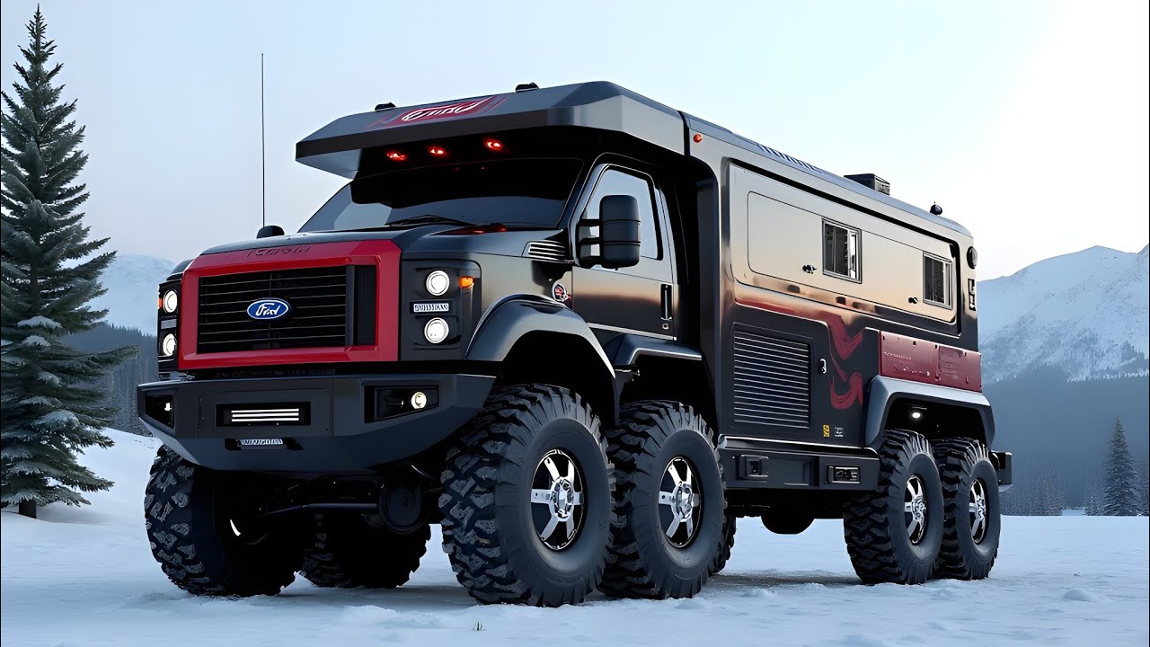 All New 2025 Ford Motorhome Camper Truck The Ultimate Home on Wheels ...