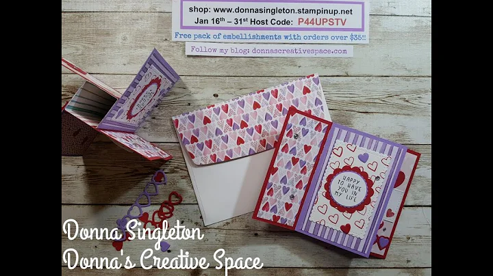 Sweet Talk - Pinwheel Card Tutorial from Donna Sin...