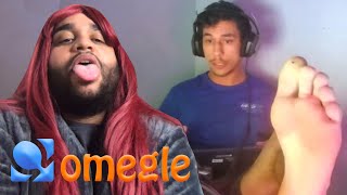 FLIRTING W/ THIRSTY STREAMER ON OMEGLE