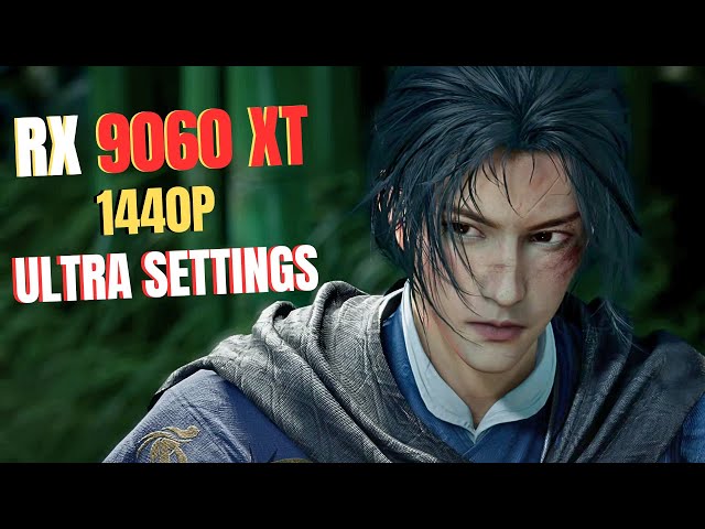 RX 9060 XT - Where Winds Meet - 1440P - Ultra Settings