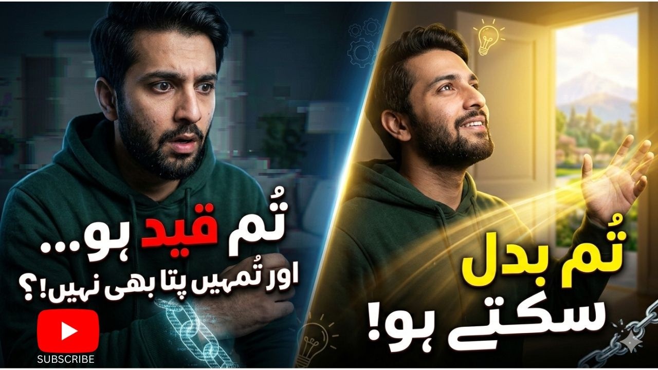 prison of self negation||8 self defeating thoughts||تم قید ہو لیکن تم نہیں جانتے||