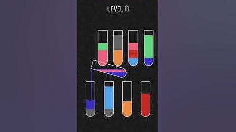 Water sort puzzle level 11