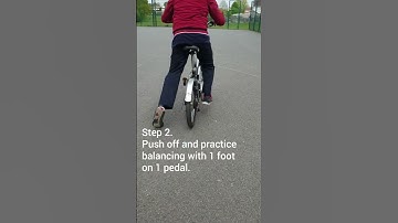 Learn to ride a Bicycle, 3 easy steps, 30 second video