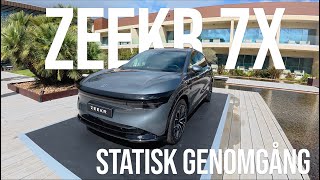 Zeekr 7X genomgång – massvis med utrymme