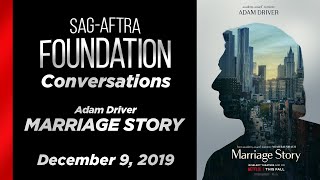 Conversations with Adam Driver of MARRIAGE STORY