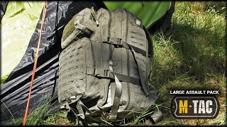 Тактический рюкзак LARGE ASSAULT PACK LASER CUT М-ТАС/Tactical Backpack