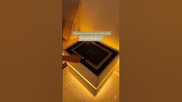 Smart Bedside Table – Sab Kuch Ek Sath! Wireles Charging, Fingerprint Lock aur Speakers bhi! #shorts