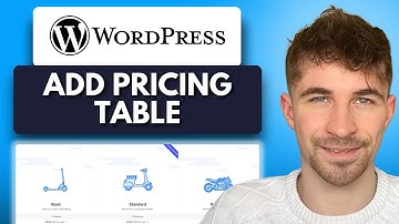 How to Add a Pricing Table to Your WordPress Website (2025)