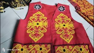 Corak Baju Sulam Iban #ibanvlog #sarawak #budaya