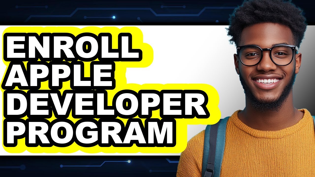 How to Enroll Apple Developer Program - Full Guide - YouTube