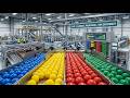How Rubber Balls Are Made in Factories – Satisfying High Speed Production Process ⚽🔥