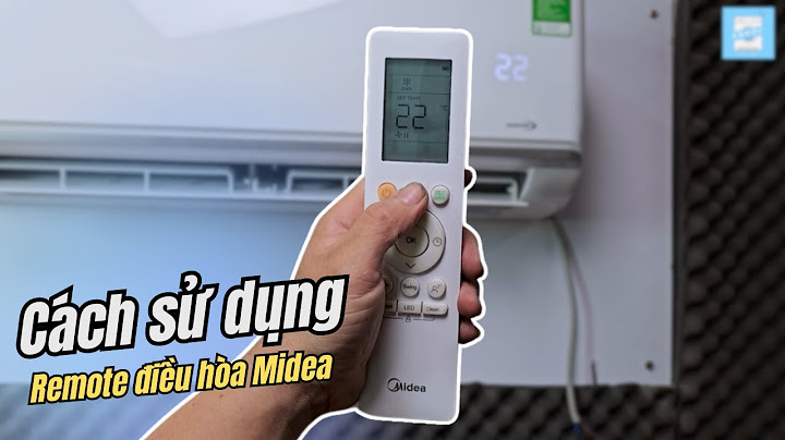 Máy lạnh midea hướng dẫn sử dụng