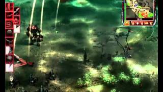 Command & Conquer 3 Kane's Wrath FOUR BRUTAL AIs DEFEATED - Part 3