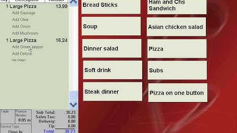 Menu Training 6-2 (Part 2): Super Button (Pizza)