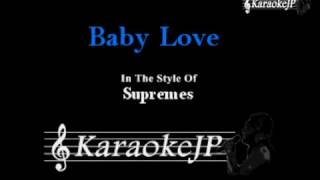 Baby Love (Karaoke) - Supremes chords