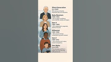 Which Generation Are You? 😲 Silent to Gen Alpha Explained! | #shorts
