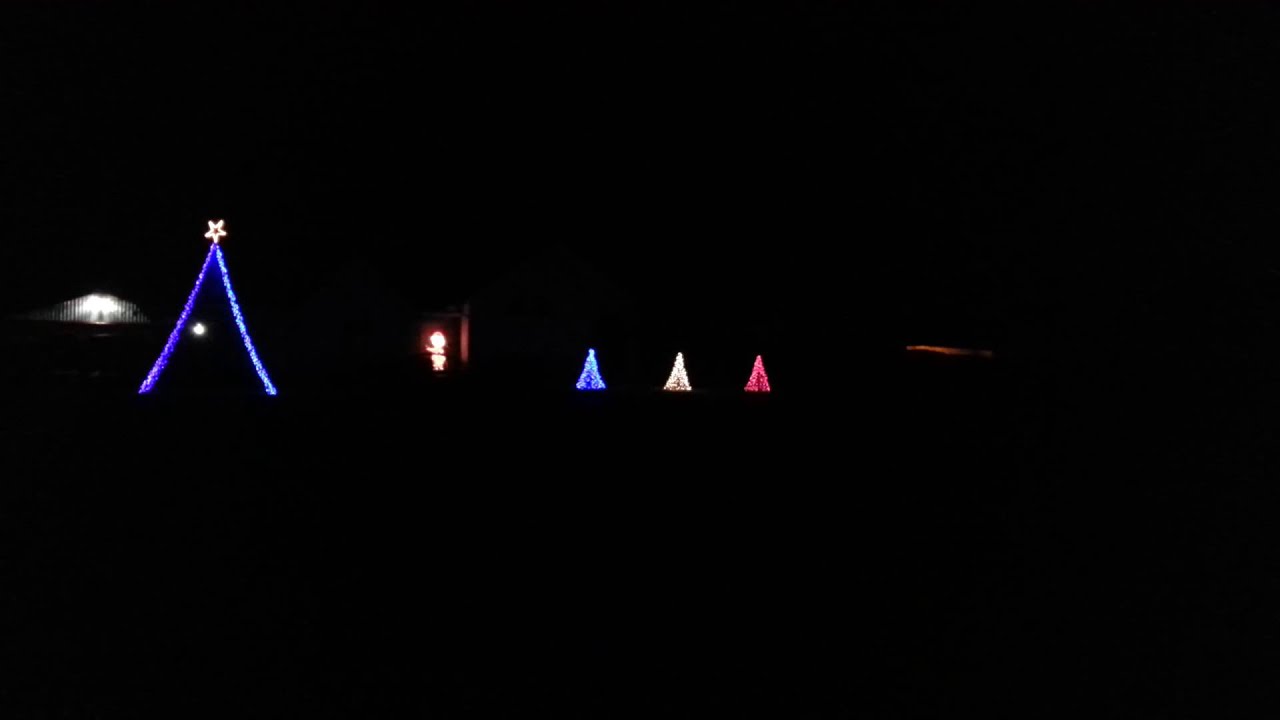 Christmas Light show Oregon Oh, Near Toledo Ohio YouTube