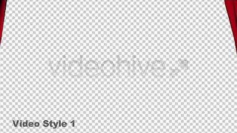 Realistic Red Curtains Opening - Series of 2 | Motion Graphics - Envato elements