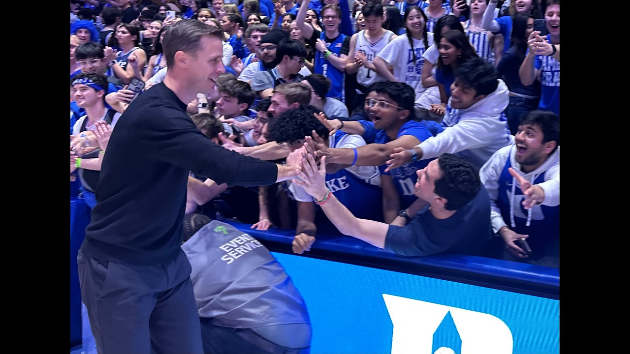 Duke coach Jon Scheyer: pre UVA at Duke, Full press conference 2-26